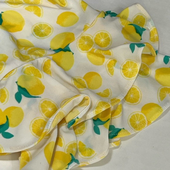 Pappagallo Yellow Green Ruffled Blouse - Picture 7 of 14